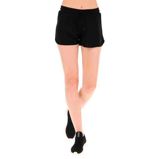 Short Deportivo Mujer Lotto - MSP W Negro