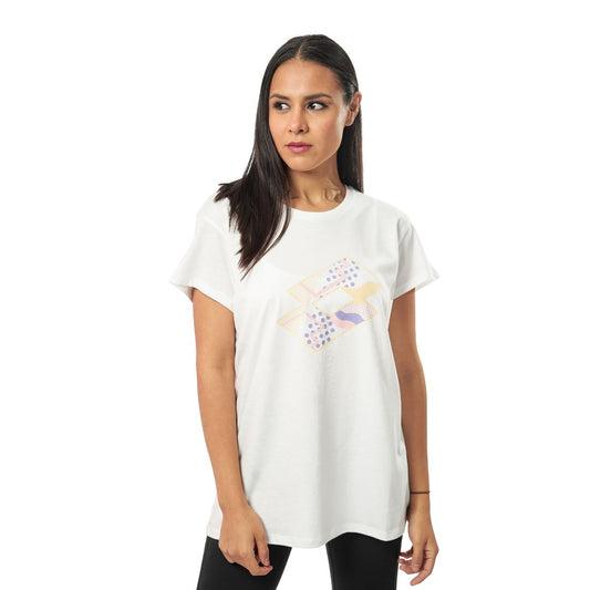 Polera Deportiva Lotto Losanga Blanca - Mujer