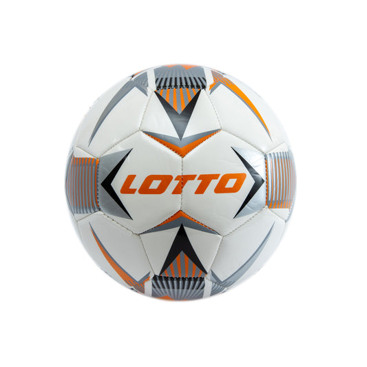 Balón de Fútbol Lotto N5- FB 1000 Blanco Naranjo Unisex