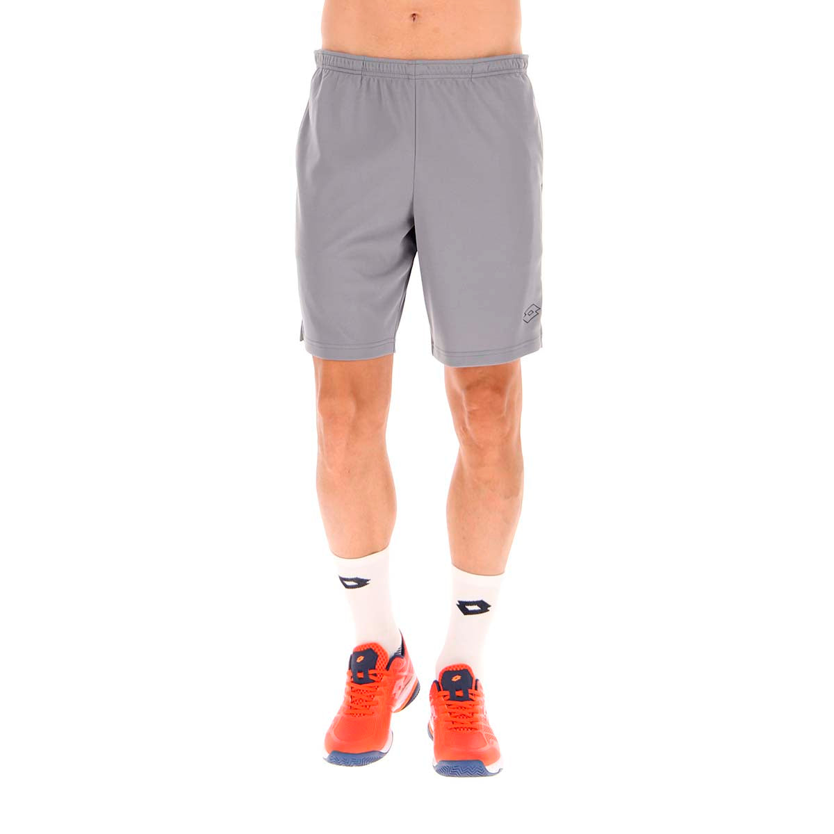 Short de Tenis Hombre Lotto - Squadra III Gris