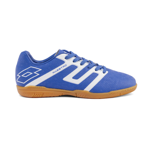 Zapato de Fútbol Indoor Hombre Lotto - Maestro ID Azul Blanco
