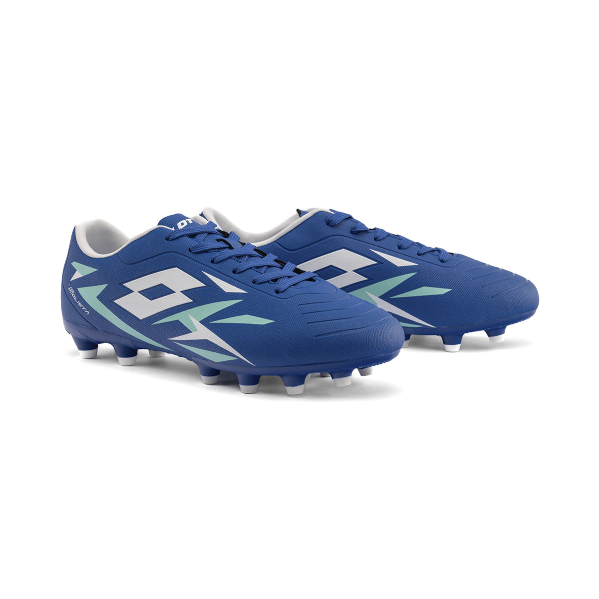 Zapato de Fútbol Hombre Lotto - Solista FG Azul Blanco