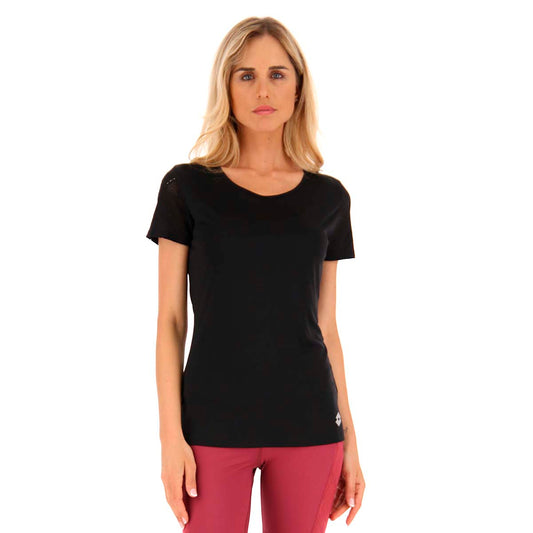 Polera Deportiva Mujer Lotto - Workout  Negro