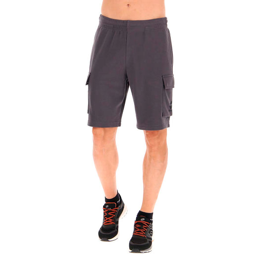 Short Deportivo Hombre Lotto - Smart OG Gris