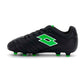 Zapato Fútbol Juvenil Lotto - Stadio 705 FG Negro Verde