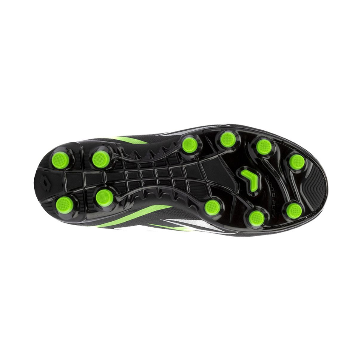 Zapato Fútbol Niño Lotto - Solista IV Negro Verde