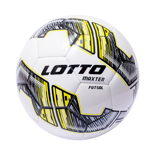 Balón de Futsal Nro. 4 Blanco - Amarillo  MAXTER - Unisex