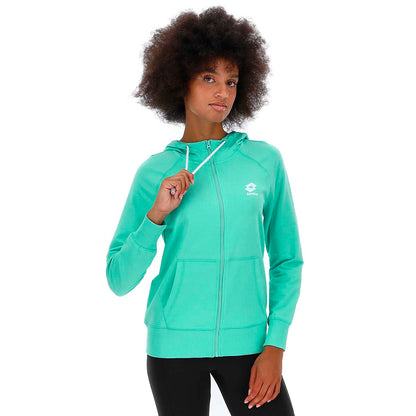 Poleron Deportivo Mujer Lotto - Smart HD Turqueza