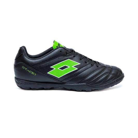 Zapato de Baby Futbol Hombre Lotto - Stadio TF Negro Verde