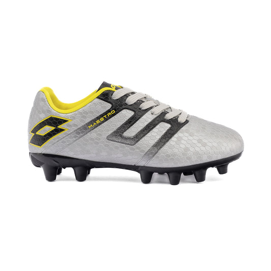 Zapato de Fútbol Juvenil Lotto - Maestro FG Gris Negro