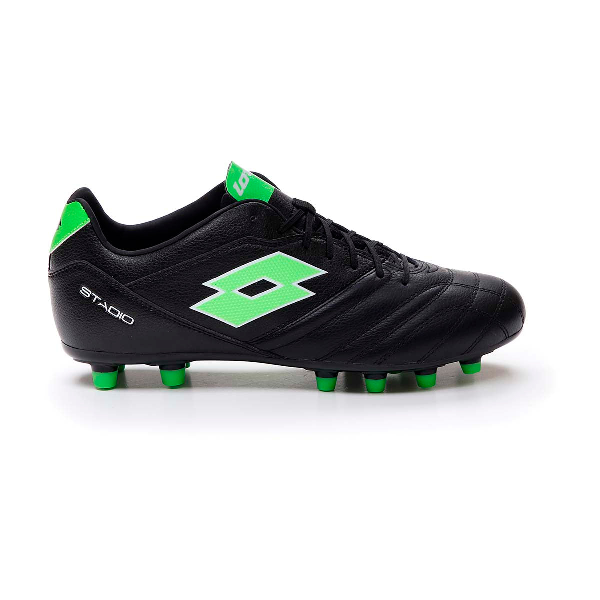 Zapato de Fútbol Hombre Lotto - Stadio FG 300 Negro Verde