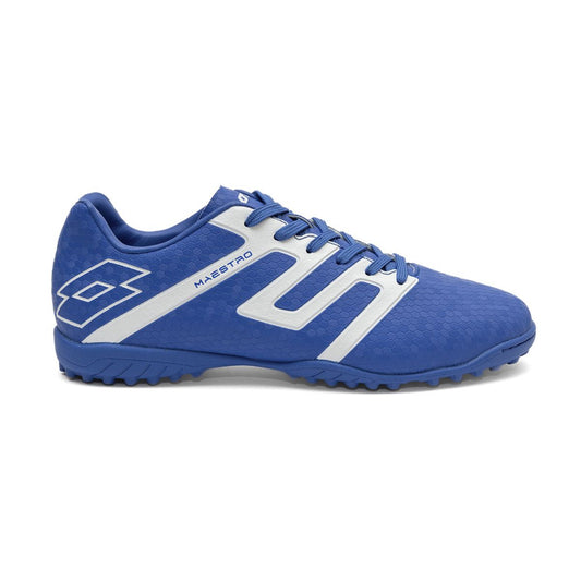 Zapato de Baby Futbol Hombre Lotto - Maestro TF Azul - Blanco