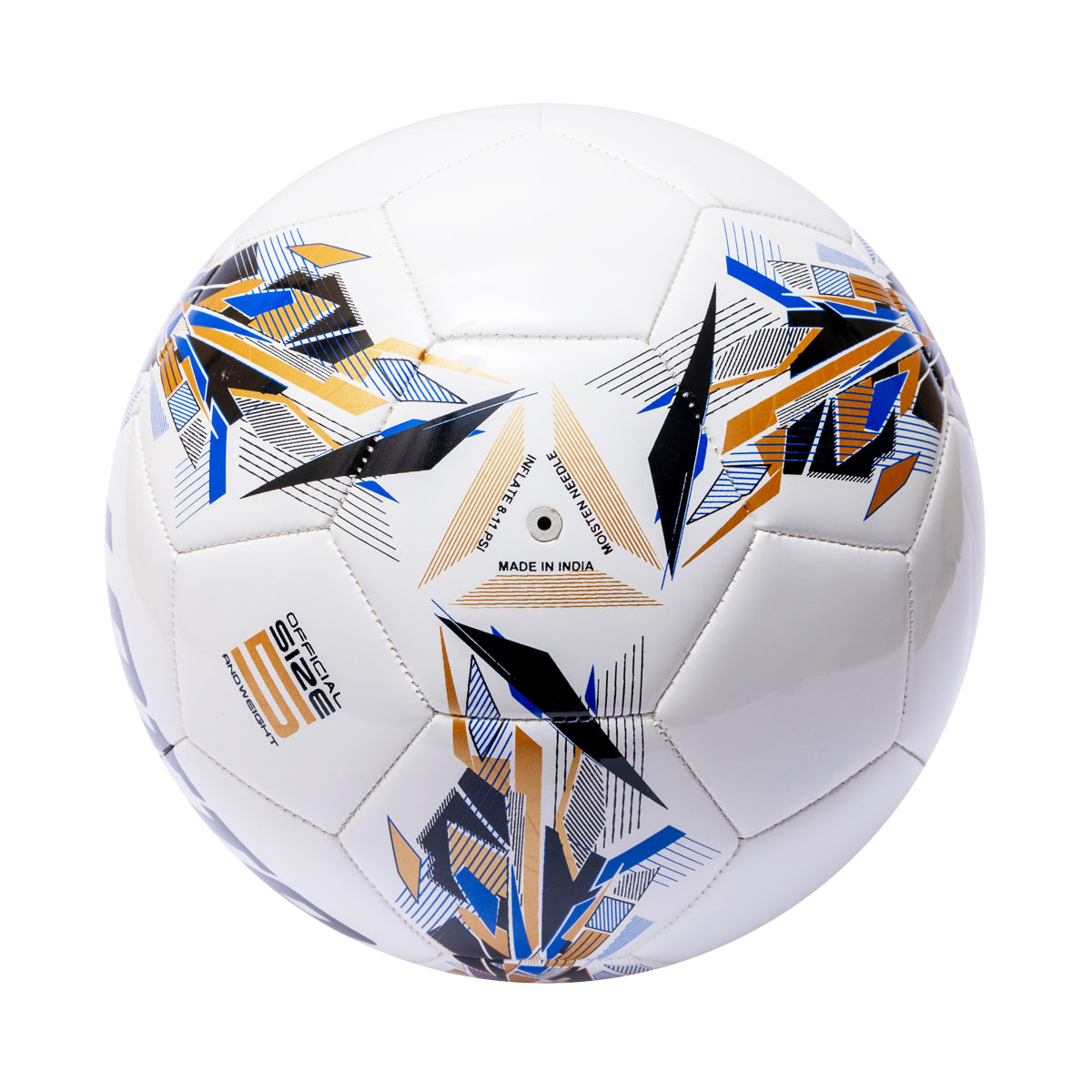 Balón de Fútbol Nro. 5 Blanco - Azul ESCAPE - Unisex