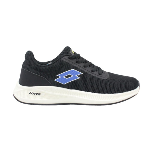 Zapatilla Running Juvenil Lotto - Challenge Negra Azul