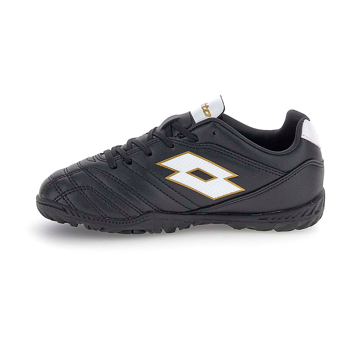 Zapato de Baby Fútbol Juvenil Lotto - Stadio 705 TF Negro