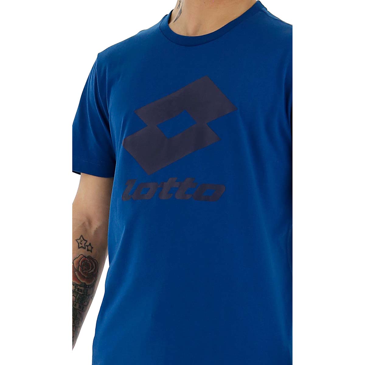 Polera Deportiva Hombre Lotto - Smart IV Azul