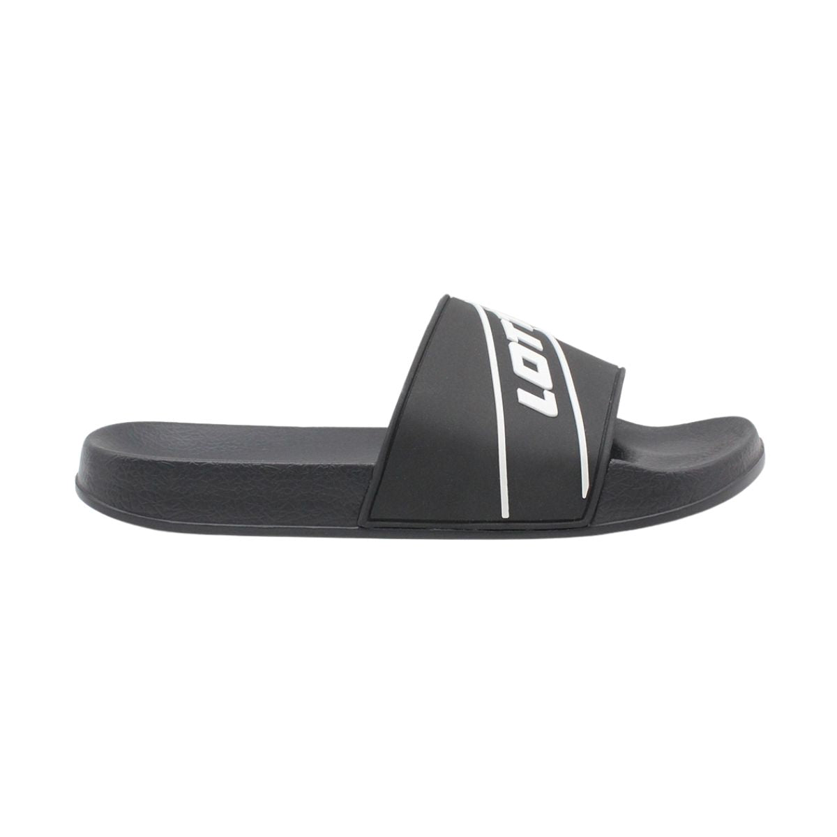 Sandalia Deportiva Juvenil Lotto - Slide Negro