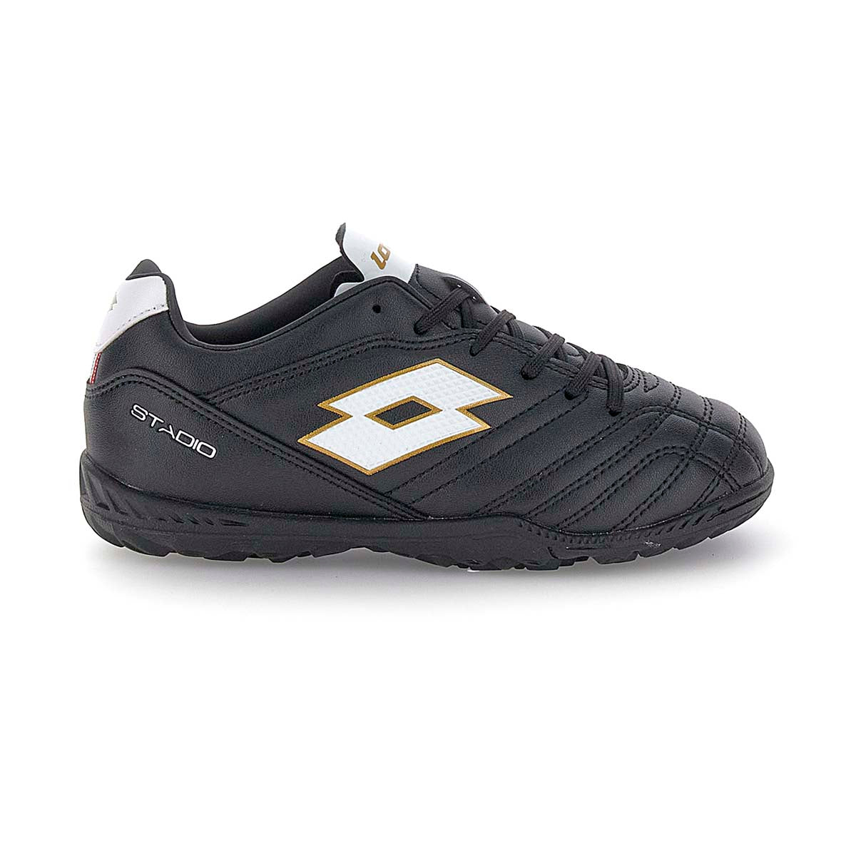 Zapato de Baby Fútbol Juvenil Lotto - Stadio 705 TF Negro