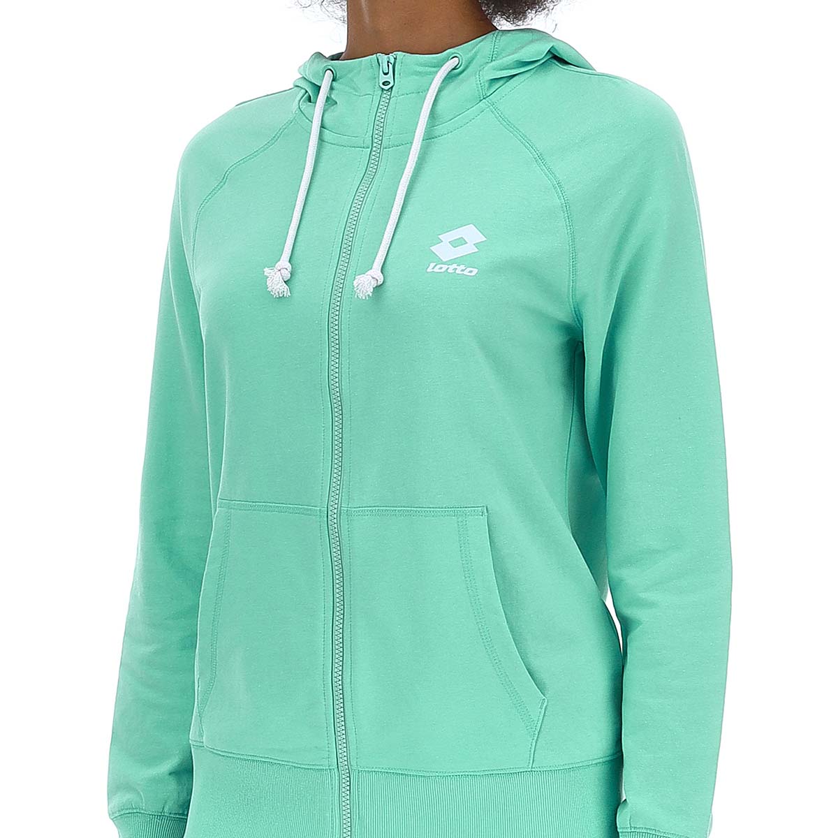 Poleron Deportivo Mujer Lotto - Smart HD Turqueza