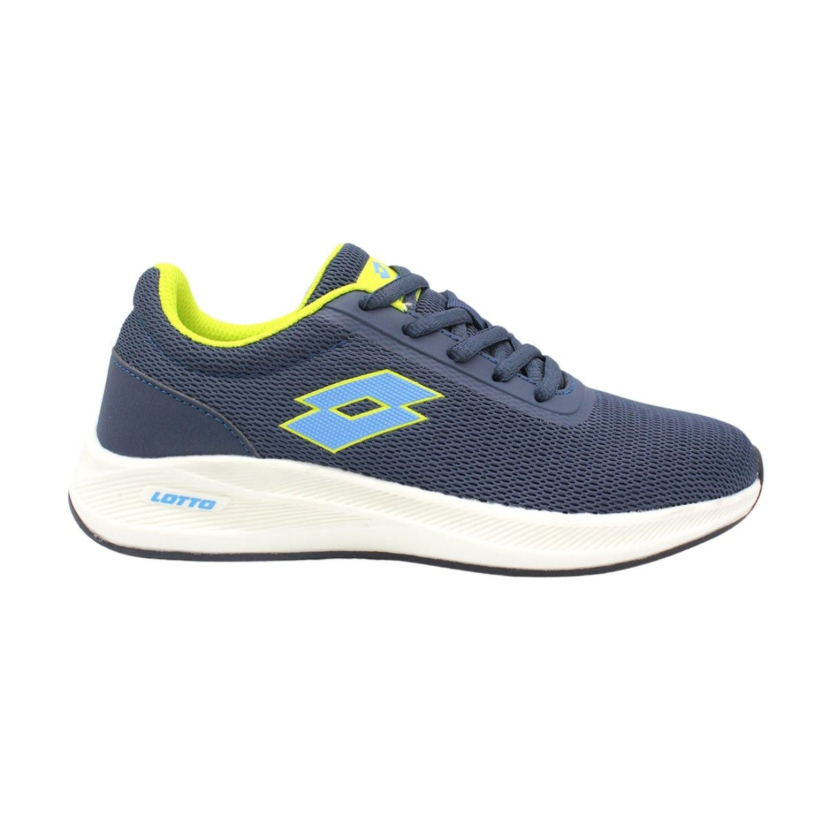 Zapatilla Running Juvenil Lotto - Challenge Azul Marino